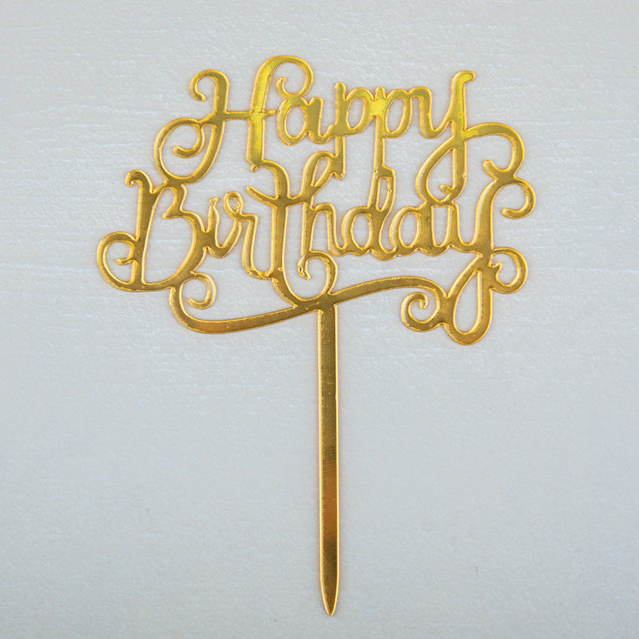Happy Birthday Cake Topper