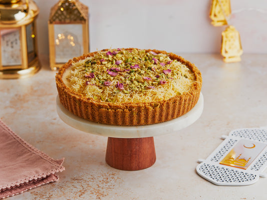 Kunafeh Cheesecake Pie