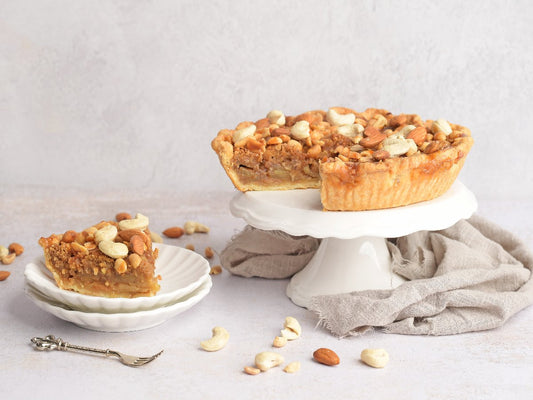 Caramel Apple Nut Pie