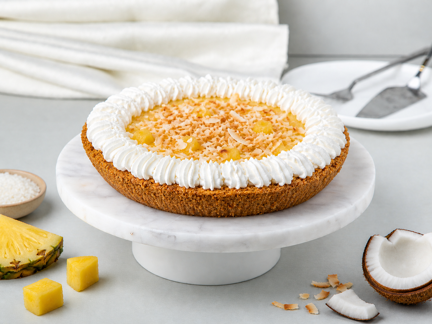Coconut Pineapple Pie
