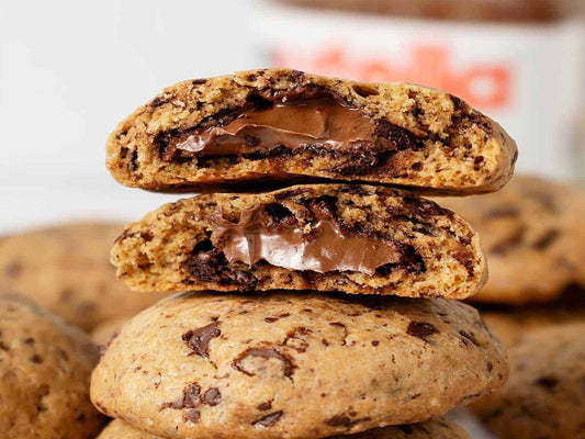 Nutella Stuffed Cookie