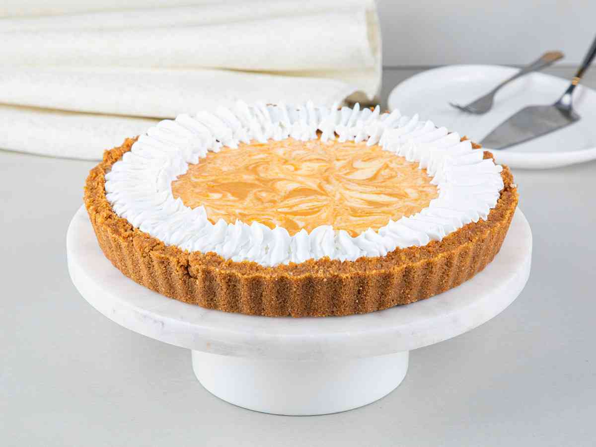 Pumpkin Swirl Cheesecake