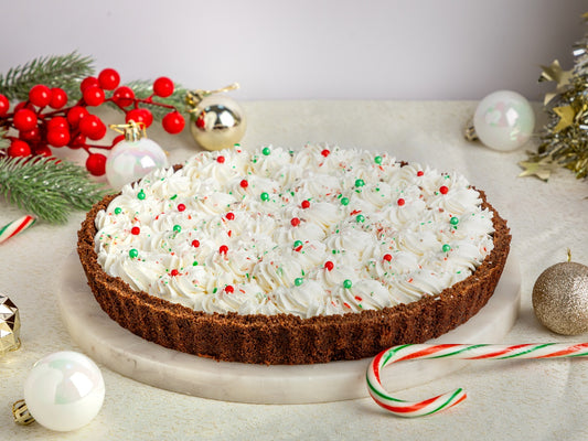 Santa's Chocolate Peppermint Pie